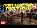 🔴 LIVE: Mickey&#39;s very merry time Christmas Party 2023 at Magic Kingdom 4 of 6 | 12/5/2023