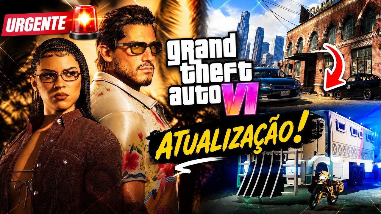 URGENTE 🚨 GTA 6: RECEBEU ATUALIZAÇÃO! + NOVIDADES SEMANAIS DO GTA ONLINE