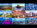 Evolution of fortnite season themed pois season 4  season 29