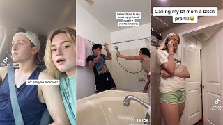 Couple Pranks TikToks | | Funny Tiktok Couple Pranks And Goals Compilation #13