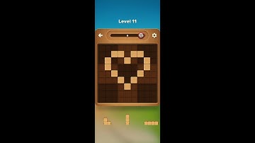 Hey Wood (by ZephyrMobile) - free offline block puzzle game for Android and iOS - gameplay.