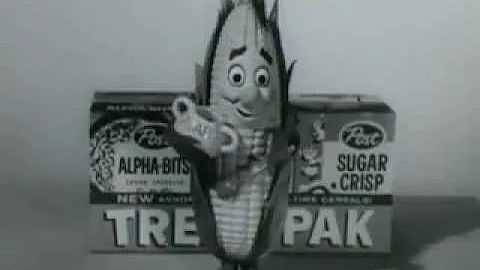 VINTAGE EARLY 60s POST TREAT PAK CEREAL ASSORTMENT...