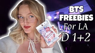 BTS FREEBIES | LA DAY 1&2 ❤️ ARIRANG WORLD TOUR