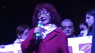 Nicoletta Dosio - C'è chi dice NO - manifestazione ROMA Piazza del Popolo 27 11 2016