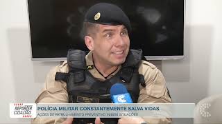 Trabalho da Polícia Militar vai além da...