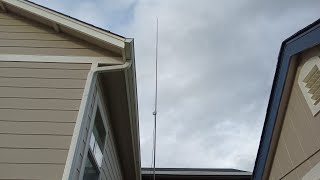 Simple Vertical Antenna with POTA33H Carbon Fiber Mast