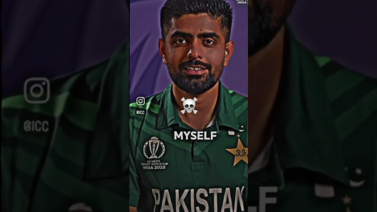 BABAR AZAM ATTITUDE COVERDRIVE STATUS 