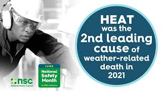 National Safety Month: Heat-Related Illness