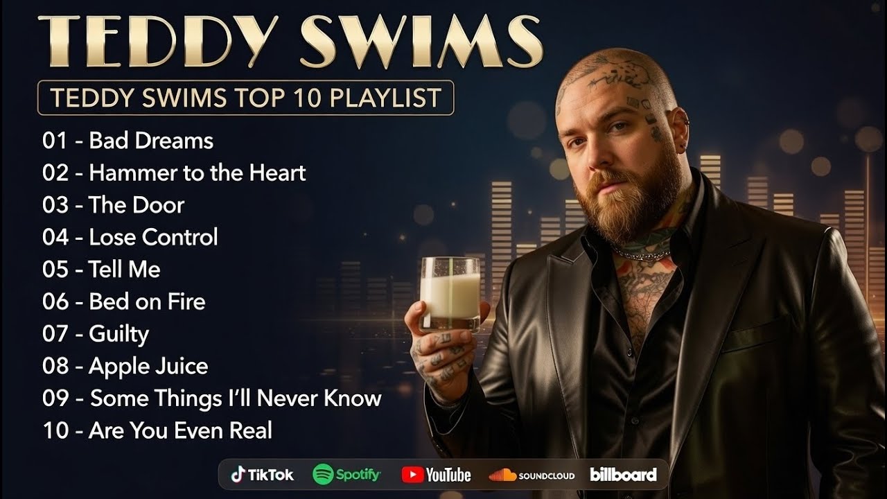 Teddy Swims Greatest Hits Full Album 2026 🎤 Best Songs Playlist with Lyrics | Teddy Swims Top Tra