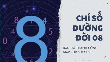 Chỉ số đường đời 8 Map For Success Bản đồ thành công | Kaizen Bản Thân