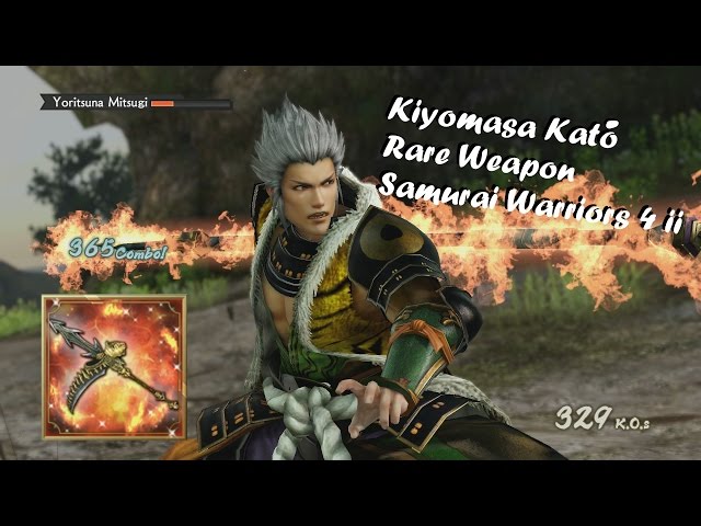 Kiyomasa Katō Rare Weapon - Samurai Warriors 4 II class=