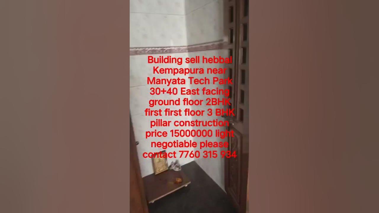building-sell-hebbal-kempapura-near-manyata-tech-park-30-40-ground
