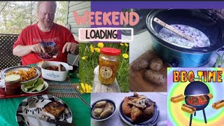 EASY LONG WEEKEND COOKING #food #vlog #cooking #bbq #cookingchannel #nattyhomemaker