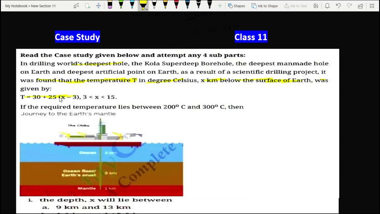 what is case study class 11