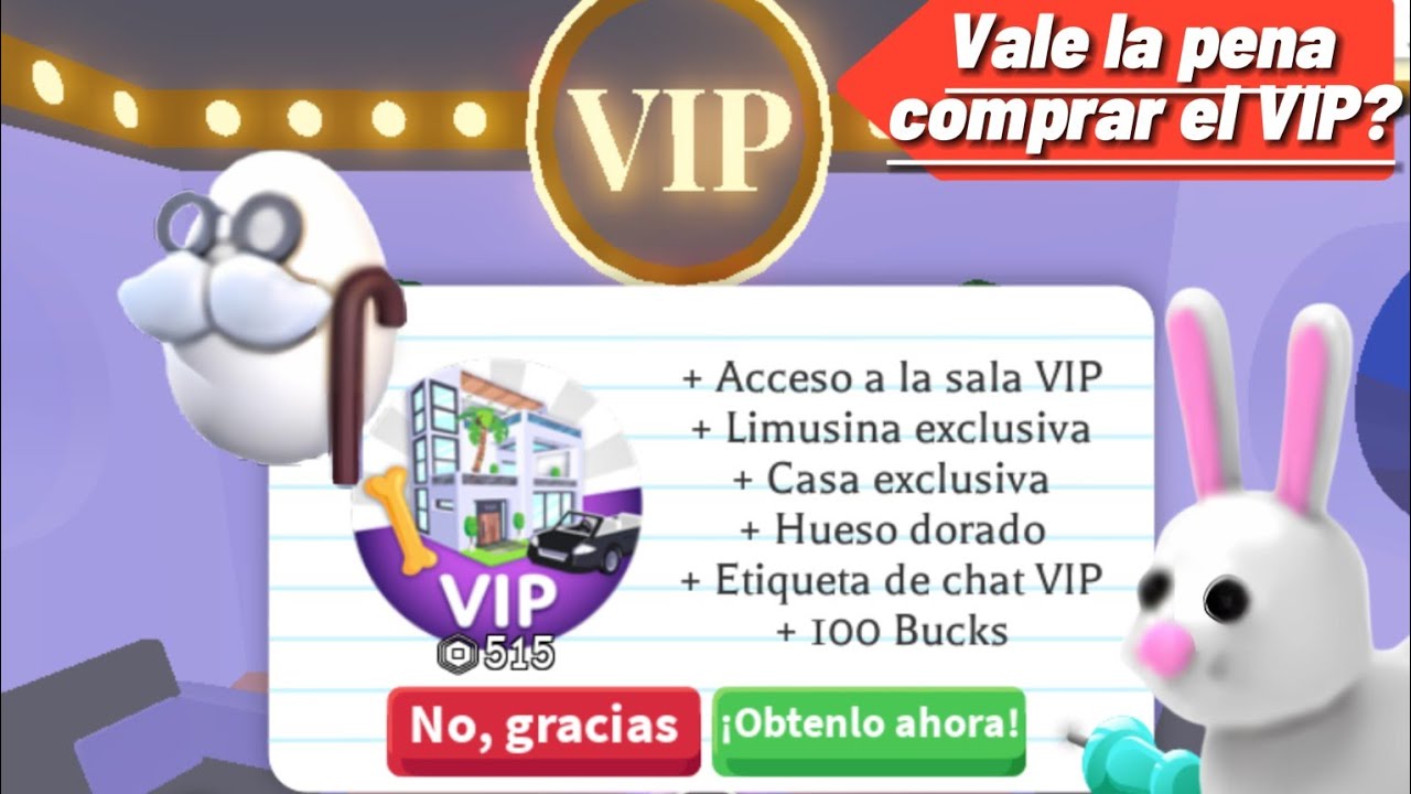 Vale la pena Comprar el Pase VIP en adopt me?