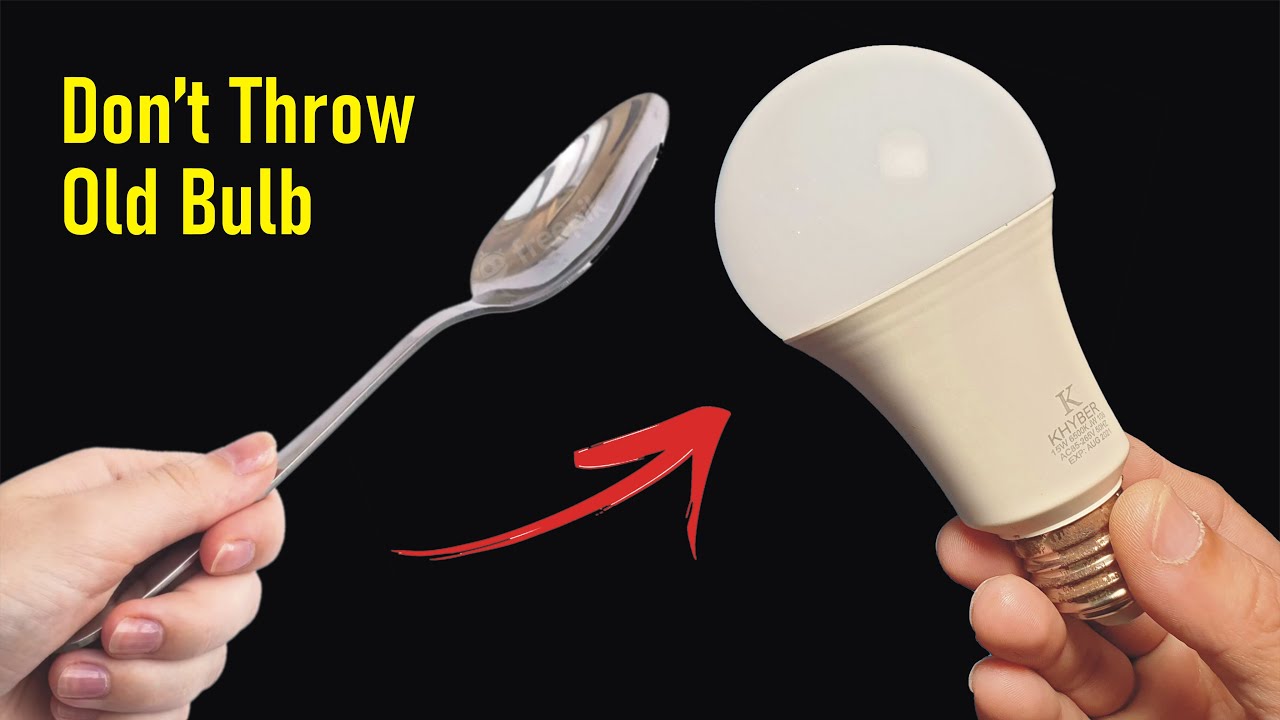 Amazing Idea with Old LED Bulb | 4 Amazing Trick with Lighter ...
