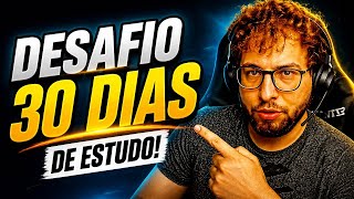 Você Vai Conseguir Estudar Por 30 Dias Seguidos?