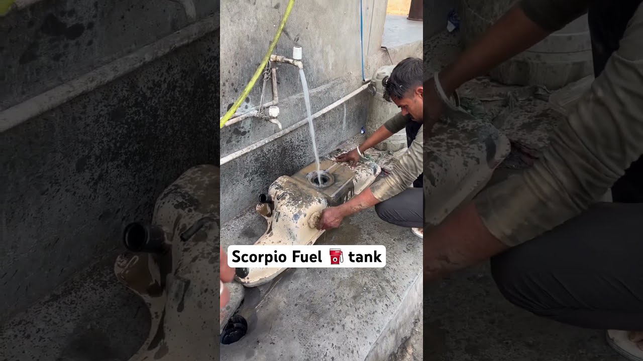 Scorpio Fuel Tank Safai scorpio shortsfeed YouTube Scorpio Fuel Tank Safai scorpio shortsfeed YouTube