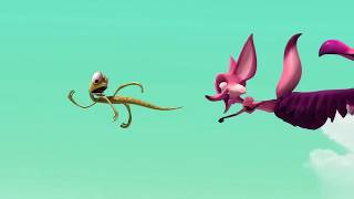 ''Oscar'' Lizard Chase! ep7 Sponsored by Gamavision Csupo Effects@Chaddy Animation mp4