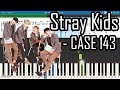 Stray Kids - CASE 143 [Piano Tutorial | Sheets | MIDI] Synthesia