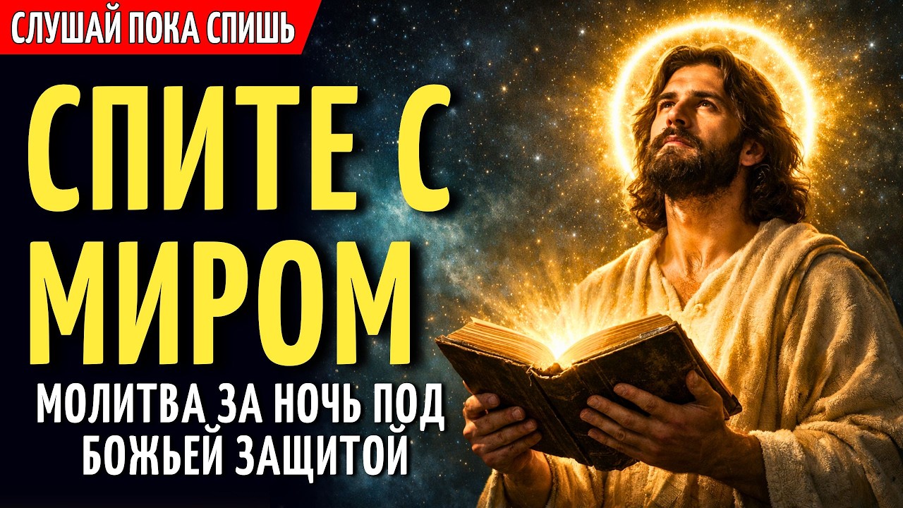 МОЩНАЯ МОЛИТВА, КОТОРАЯ ПРИНОСИТ МИР, КОТОРЫЙ ТЫ ИЩЕШЬ ПЕРЕД СНОМ | ВЕЧЕРНЯЯ МОЛИТВА