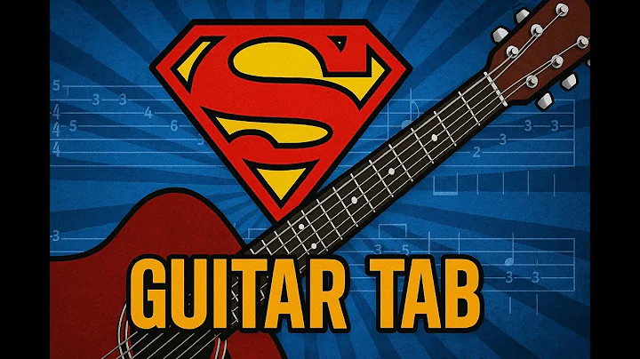 John Williams- Superman "March" / Main Theme GUITAR TAB