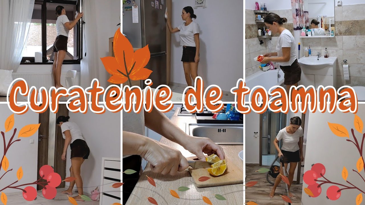 Curatenie de toamna🍂Curatenie generala in casa🍁Clean with me
