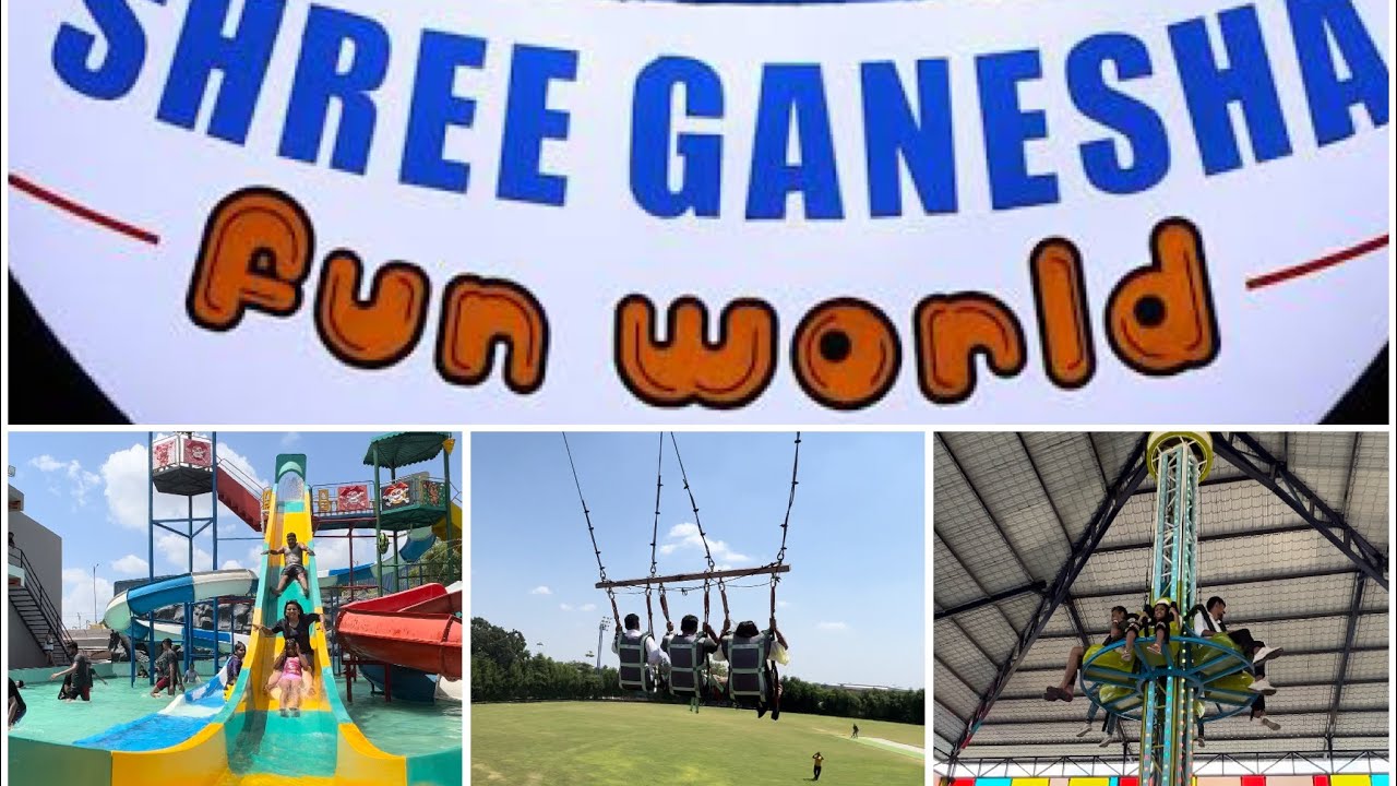 Shree ganesh fun world kadi ahemadabad fun world small water park