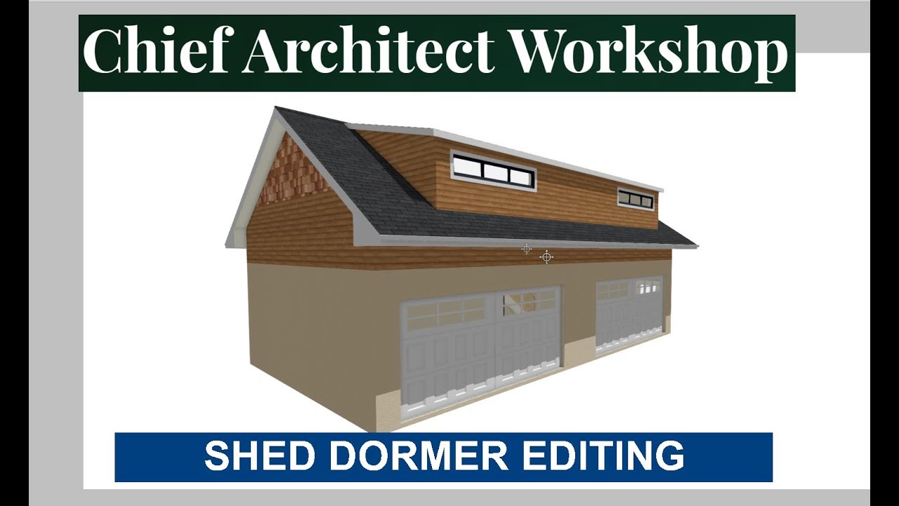 EDITING SHED DORMER ROOF a HOW TO - YouTube