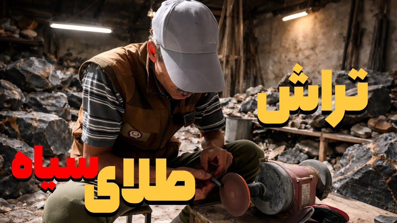 چطور یک گردنبند با سنگ طلای سیاه بسازیم ؟ 💎