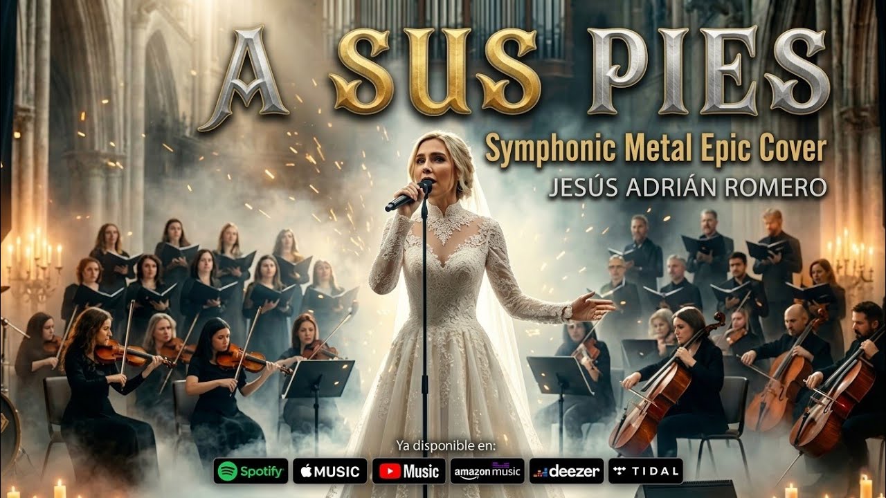 A Sus Pies - Jesús Adrian Romero - Symphonic Metal Epic (Cover)