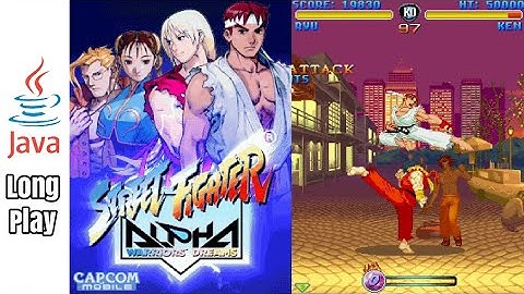 Street Fighter Alpha - Java Game (Arcade) (Hard) RYU