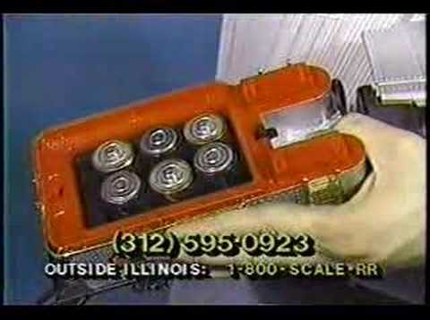 Casey Jones Trains Commercial 1985