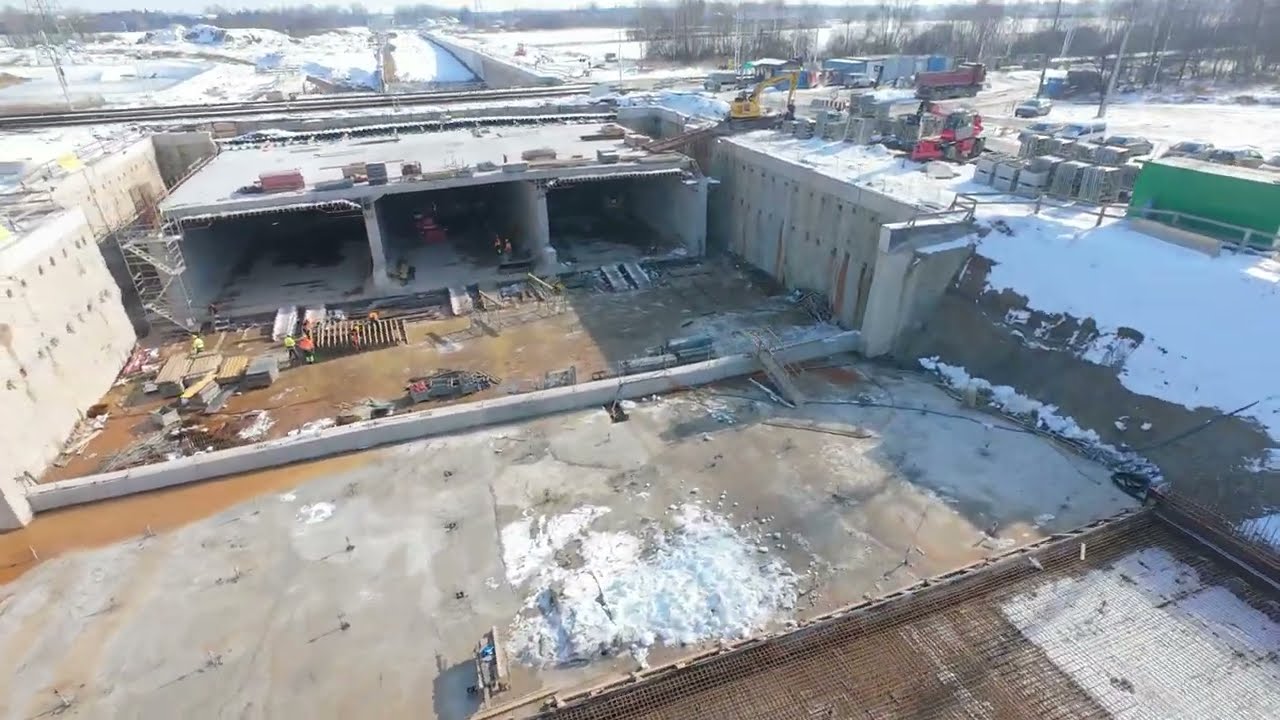 Obwodnica Oświęcimia – Tunel pod torami | Połączenie z S1 | Lot dronem FPV