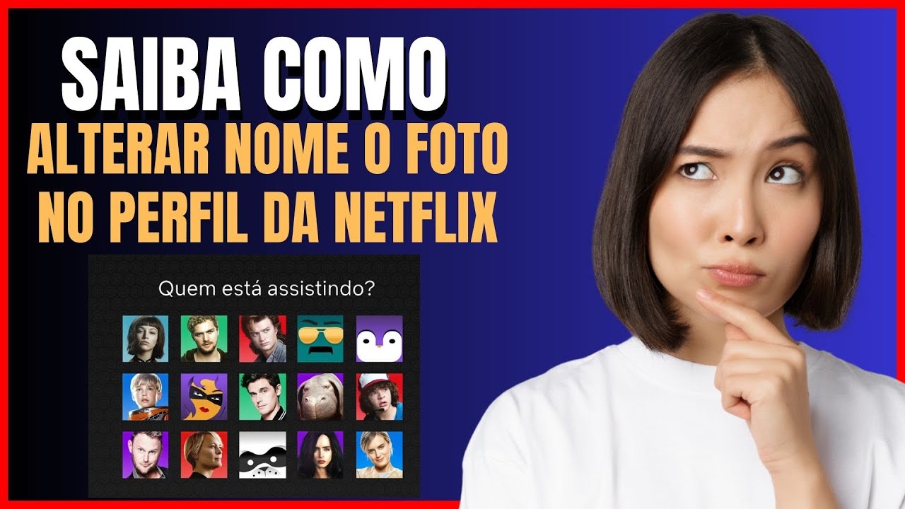 Como editar seu perfil na Netflix pela smart TV