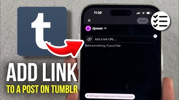 How to Add Link to A Post on Tumblr - 2025