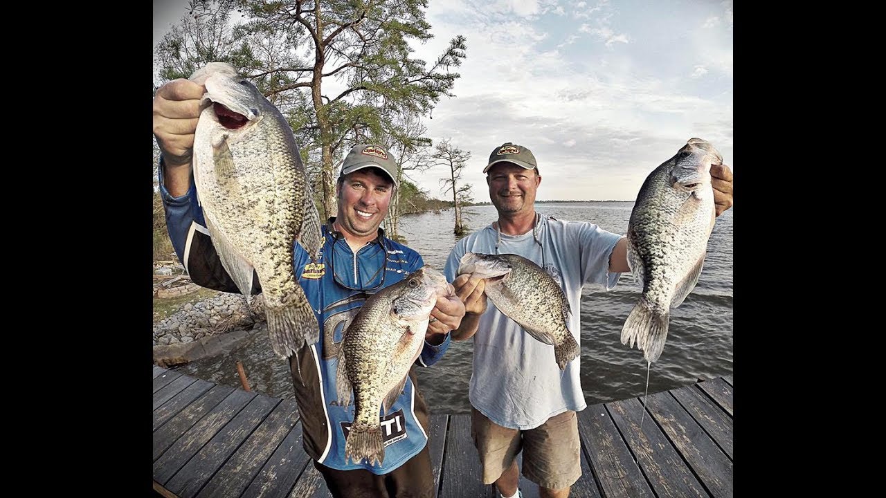 Long Lining for Crappie at Eagle Lake, MS YouTube