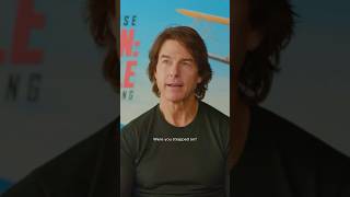 TOM CRUISE Talked About His Death-Defying Stunt on MISSION: IMPOSSIBLE (The Final Reckoning)