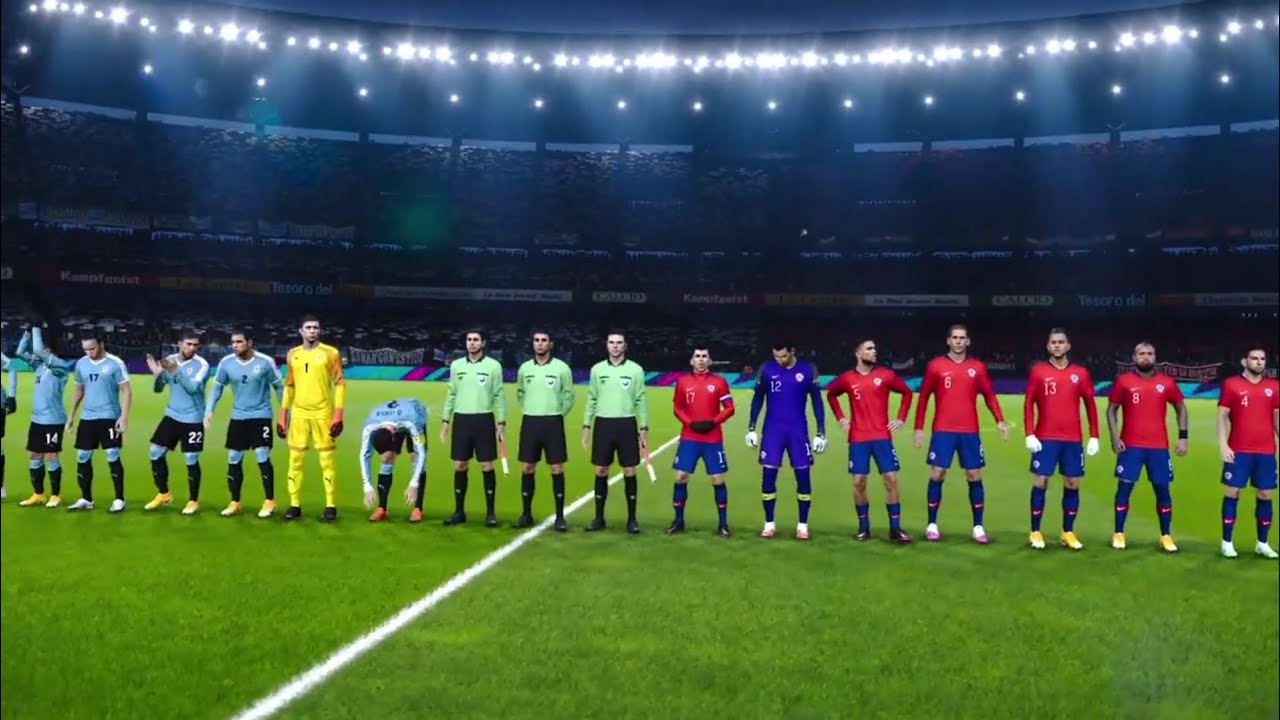 Previa Uruguay vs Chile Pes 2021 (simulacion) - YouTube