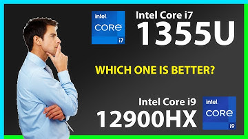 INTEL Core i7 1355U vs INTEL Core i9 12900HX Technical Comparison