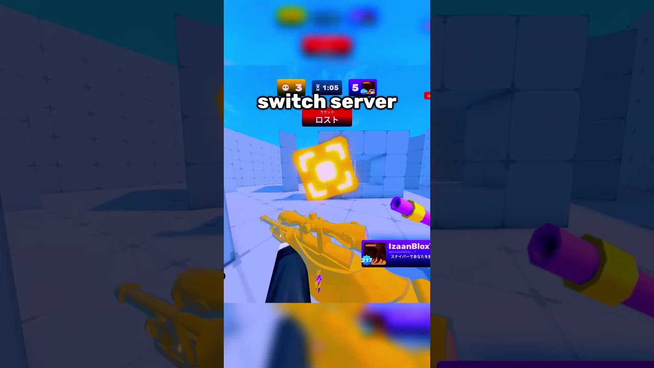 1v1ing @izaanblox #babygirl