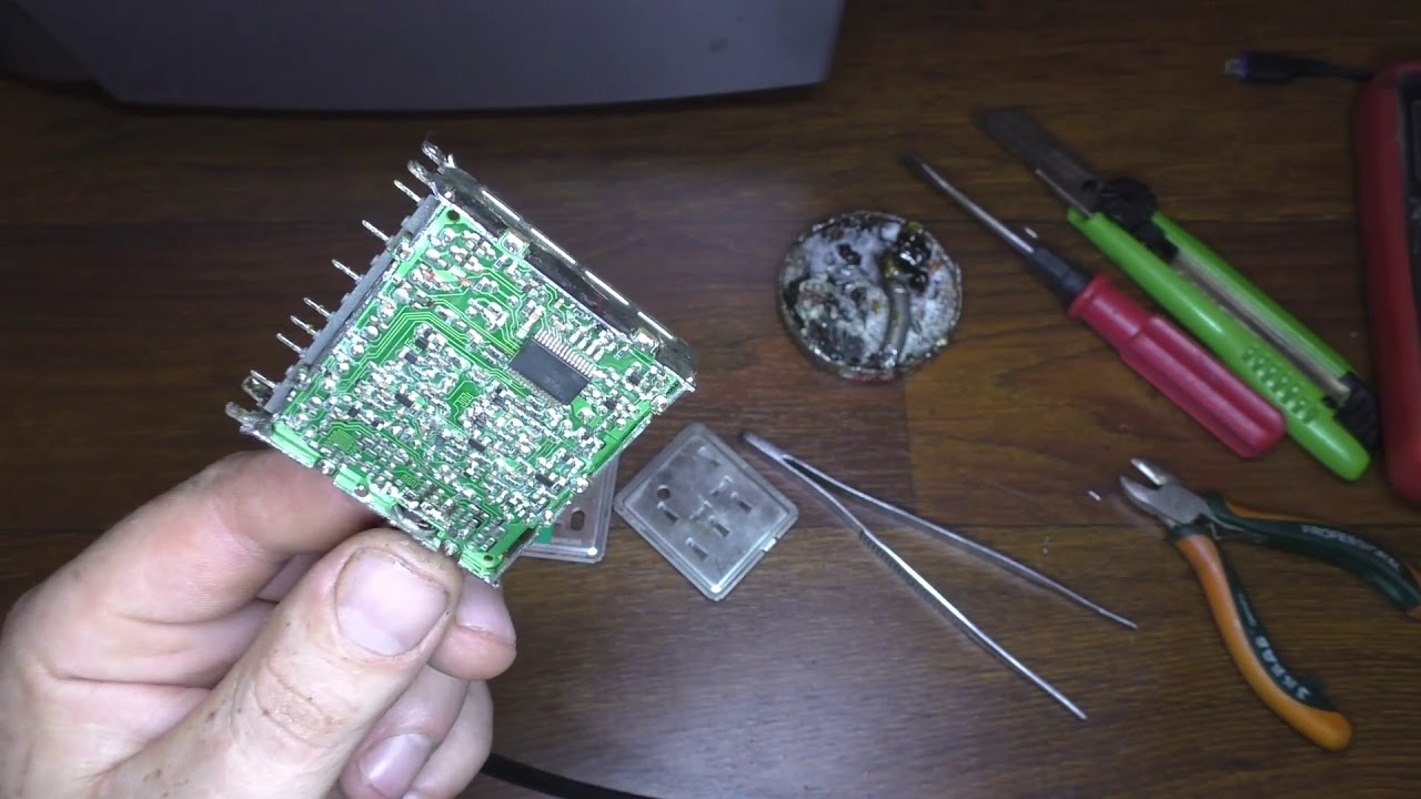 Ремонт телевизора JVC AV-1415EE - YouTube