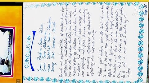 Observe any one successful teacher and list down his behavioural Characteristics that impressed you