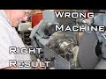 Using A Crankshaft Grinder To Modify A Set Of Engine Valves - '68 Firebird 350 Engine Rebuild - Pt 3