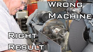 Using A Crankshaft Grinder To Modify A Set Of Engine Valves  '68 Firebird 350 Engine Rebuild  Pt 3