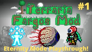 HARDER THAN MASTER MODE Terraria Eternity Mode Playthrough Fargo s Mod