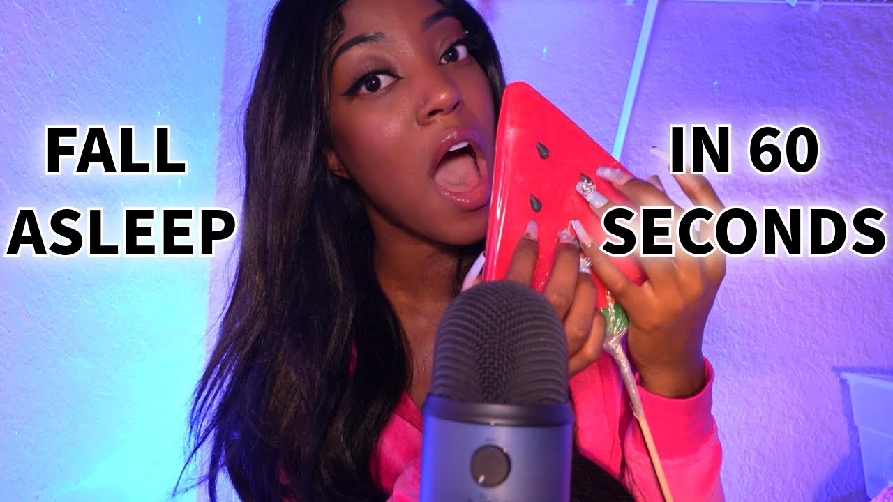 YOU WILL FALL ASLEEP IN 60 SECONDS OR LESS! ASMR - YouTube