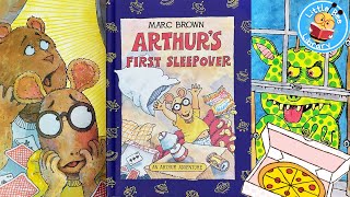 Arthur’s First Sleepover l Books Read Aloud For Kids #arthurtheaardvark #halloween