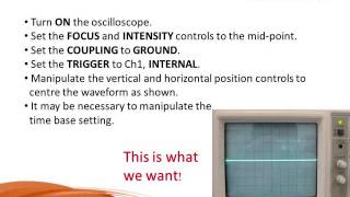 Analog Scope Tutorial