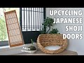 We figured out a way to reuse old shoji doors